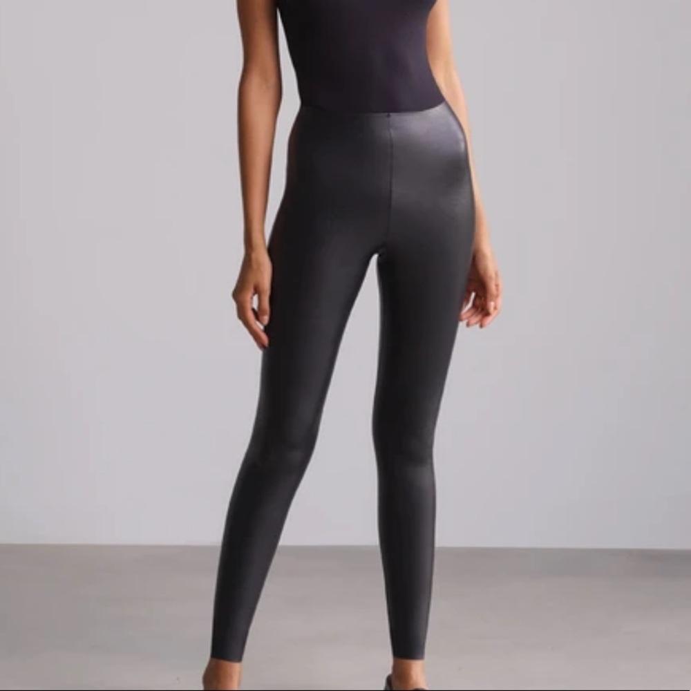 COMMANDO Perfect Control Faux Leather Leggings S